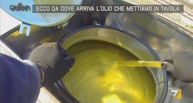 Truffa sull'olio extravergine d'oliva
