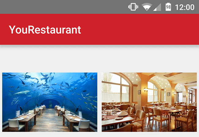 Prenotazione menu al ristorante