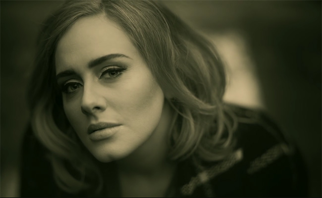 La cantante britannica Adele