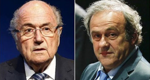 Joseph Blatter e Michel Platini