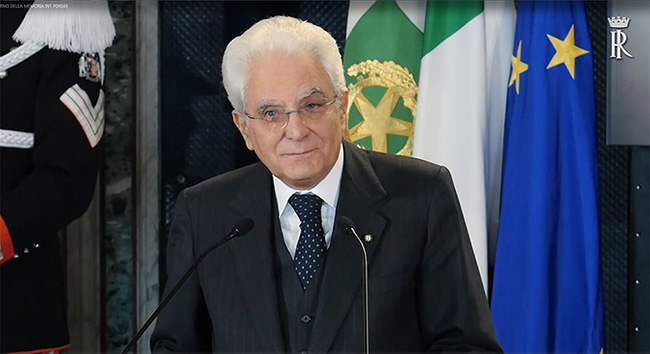 Sergio Mattarella - Presidente della Repubblica