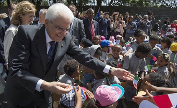 Sergio Mattarella in Etiopia