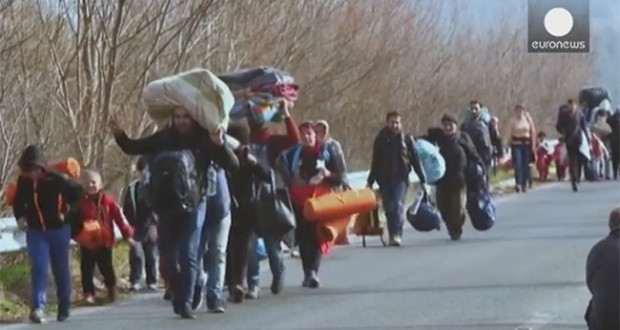 Migranti bloccati in Grecia