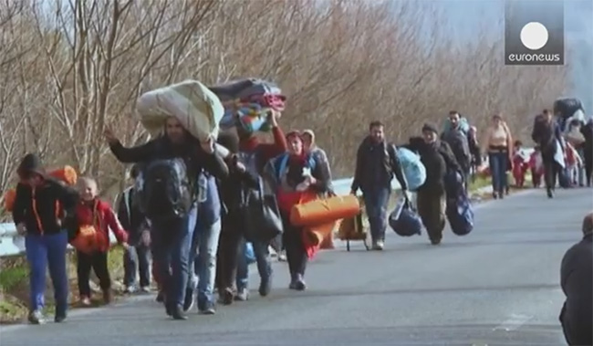 Migranti bloccati in Grecia