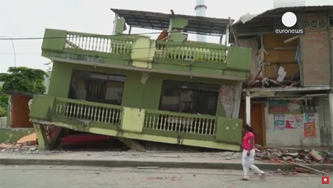 Terremoto in Equador