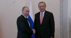 L'incontro tra Putin e Erdogan