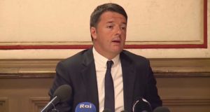 Matteo Renzi - Conferenza stampa