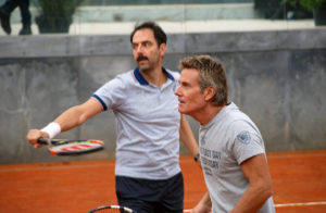 Jimmy Ghione e Neri Marcorè al Tennis Friends 2016