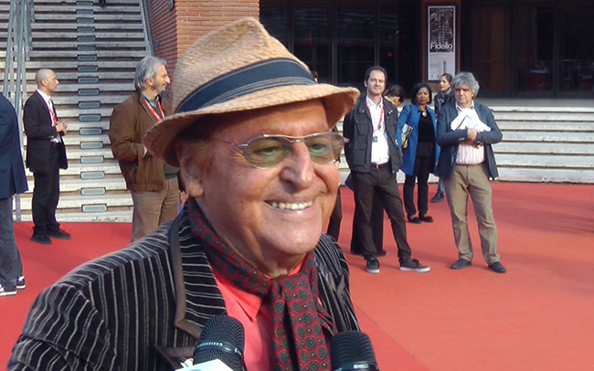 Renzo Arbore alla Festa del Cinema di Roma 2016