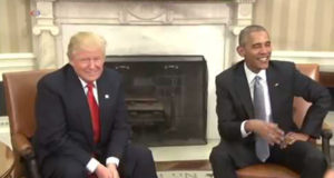 Barack Obama incontra Donald Trump alla Casa Bianca