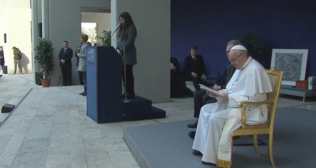 Papa Francesco visita l'Università Roma Tre