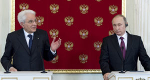 Il Presidente Sergio Mattarella incontra Putin