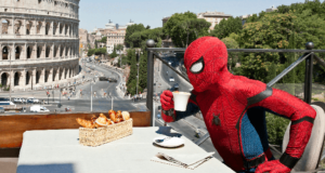 Spider-Man in vacanza a Roma