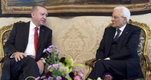 Sergio Mattarella incontra il Presidente turco Erdogan