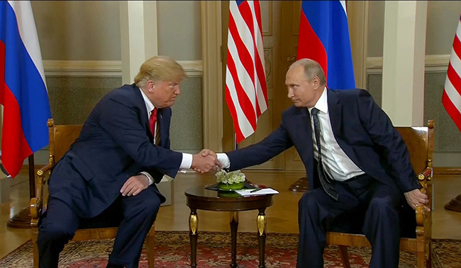 Incontro tra Donald Trump e Vladimir Putin