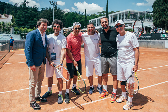 Tennis and Friends