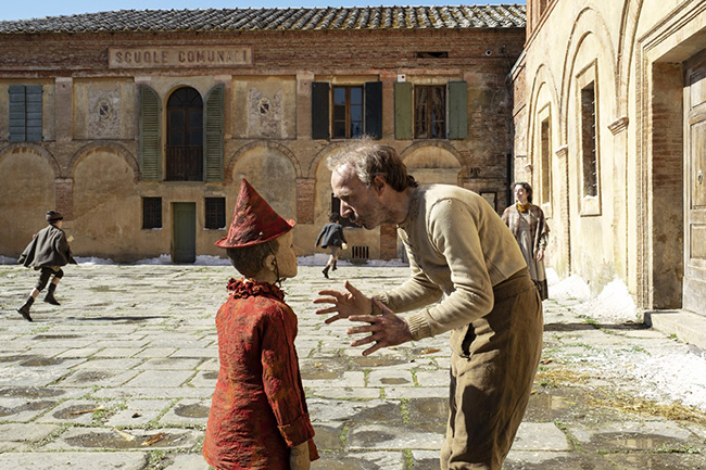 Federico Ielapi e Roberto Benigni