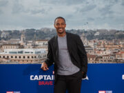 Anthony Mackie a Roma per “Captain America: Brave new world”