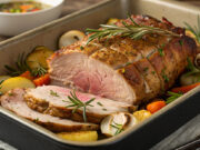 Arrosto di vitello al forno: un piatto elegante per le occasioni speciali Ricetta e preparazione dell'arrosto di vitello al forno