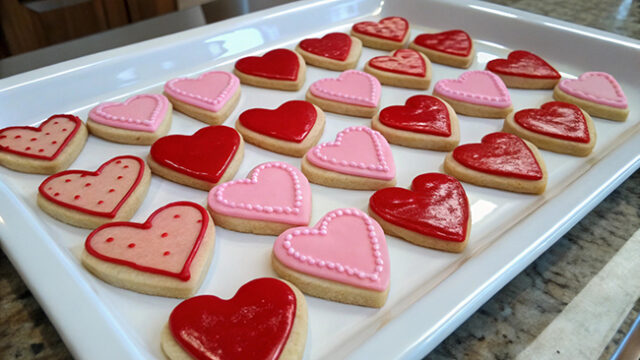 Ricetta biscotti di San Valentino