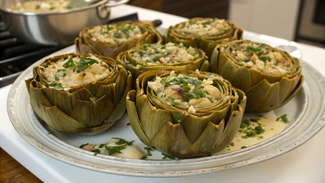 Ricetta carciofi alla romana