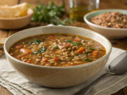 Zuppa di farro e lenticchie: un piatto caldo e nutriente per l’inverno