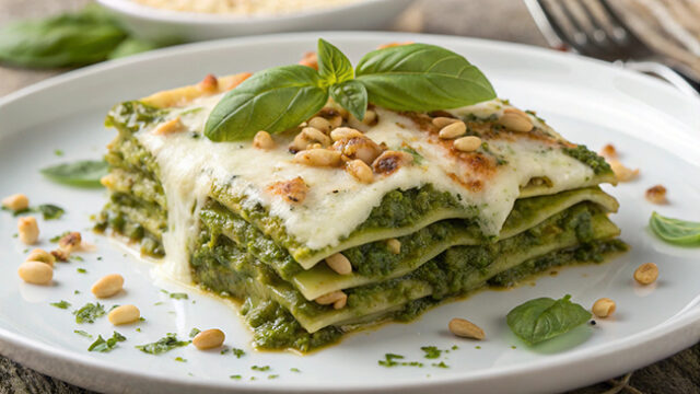 Ricetta lasagne al pesto