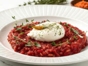 Risotto barbabietola e burrata: un tripudio di colori e sapori Ricetta risotto