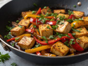 Tofu con peperoni: un’esplosione di sapore e benessere Ricetta tofu e peperoni