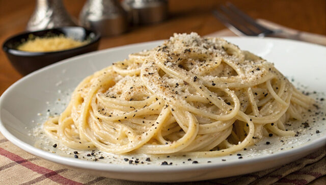 Ricetta cacio e pepe