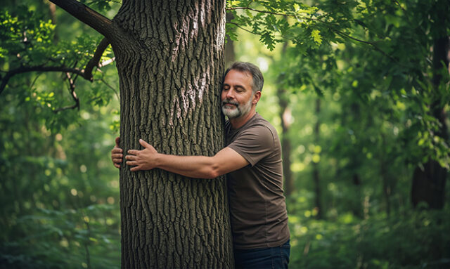 Silvoterapia: abbracciare un albero