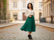 La gonna midi plissettata: un alleato di stile versatile per tutte le stagioni Abbigliamento donna