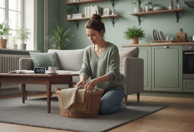 La tecnica dei 15 minuti per una casa sempre in ordine e una mente serena