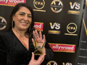 L’attrice Cinzia Clemente premiata per il cortometraggio “Si vive solo tre volte”