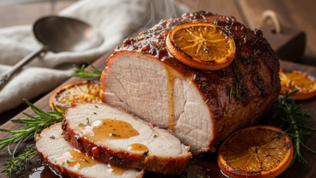Ricetta arrosto di maiale all'arancia e miele
