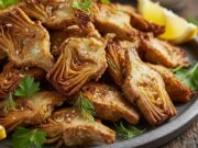 Carciofi croccanti in friggitrice ad aria: sembrano fritti nell’olio ma sono leggeri Ricetta carciofi croccanti in friggitrice ad aria