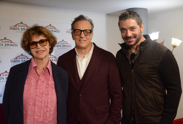 Anna Galiena, Gabriele Muccino e Giuseppe Zeno