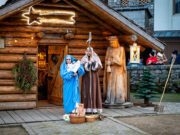 Sutrio, il borgo della Carnia che si trasforma in presepe Presepe vivente