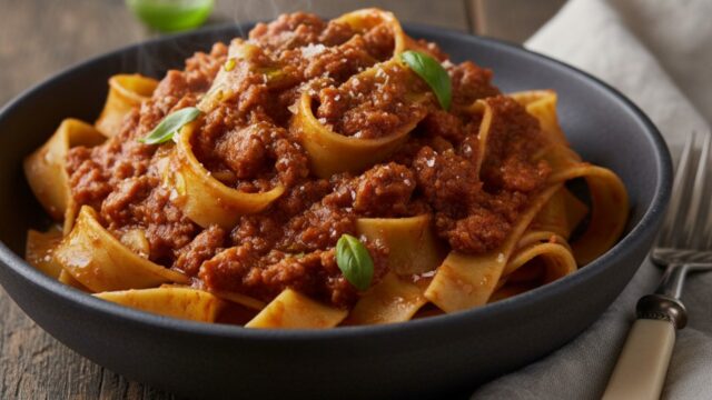 Ricetta ragù vegetale