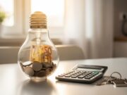Nuova Bolletta 2026: come leggere lo “Scontrino dell’Energia” (e i nuovi limiti ISEE per lo sconto) Lampadina salvadanaio su un tavolo per simboleggiare il risparmio energetico e i bonus bollette