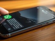 WhatsApp, trascrizione dei messaggi vocali: come attivare la funzione nativa per leggere gli audio (Guida 2026) Schermata di WhatsApp su smartphone che mostra la trascrizione testuale automatica di un messaggio vocale apparsa sotto la barra di riproduzione audio.