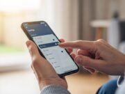Aggiornamento Google Play Services marzo 2026: le nuove impostazioni privacy da controllare Mani di una persona adulta che controllano le impostazioni della privacy e l'aggiornamento sullo schermo di uno smartphone luminoso.