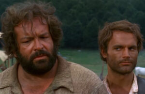 I segreti nei film di Bud Spencer e Terence Hill: dai suoni dei cazzotti agli errori di scena Bud Spencer e Terence Hill in primo piano: i dettagli nascosti e gli errori di scena visibili nelle versioni HD dei loro film.