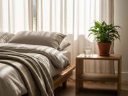 Ora legale 2026: come evitare il mini jet-lag e i rischi della melatonina Camera da letto serena e luminosa al mattino, arredamento naturale e rilassante per favorire il riposo circadiano.