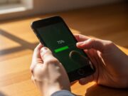 I vecchi smartphone che perdono WhatsApp dal 1° aprile 2026 e come salvare le chat Mani di una persona che salva le chat di WhatsApp su un vecchio smartphone appoggiato su un tavolo di legno.