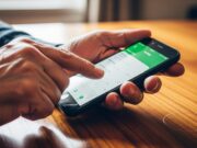 Come attivare l’username su WhatsApp senza rischiare di mostrare il numero Mani che tengono uno smartphone aperto sulle impostazioni di WhatsApp in un ambiente domestico
