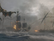 House of the Dragon stagione 3: tutto quello che cambia dal 22 giugno su Sky Un drago sorvola una battaglia navale nella stagione 3 di "House of the Dragon" su Sky