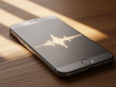 iOS 27 a settembre: perché la nuova Siri non funzionerà sul tuo iPhone anche se lo aggiorni Smartphone con onda audio sullo schermo che rappresenta l'assistente vocale Siri AI di iOS 27