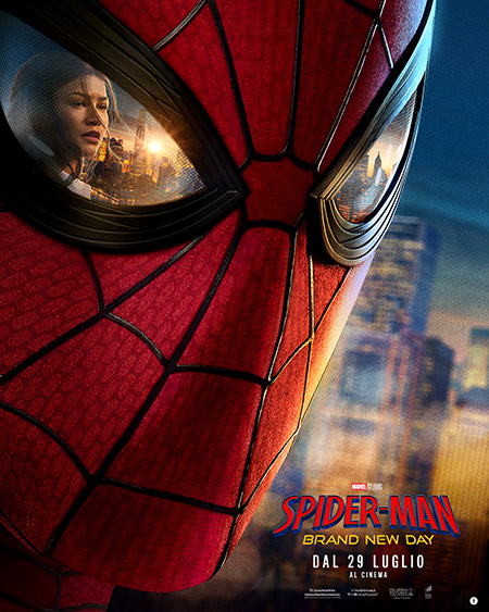 Poster ufficiale italiano di Spider-Man Brand New Day, al cinema dal 29 luglio 2026