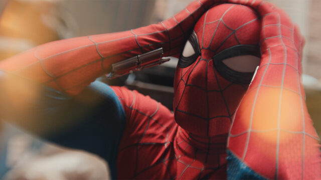 Tom Holland nei panni di Spider-Man in una scena di Brand New Day (2026)